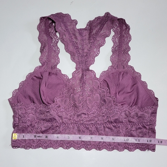 Felina Women Lace Racerback  Bralette/ Size M - Picture 7 of 10